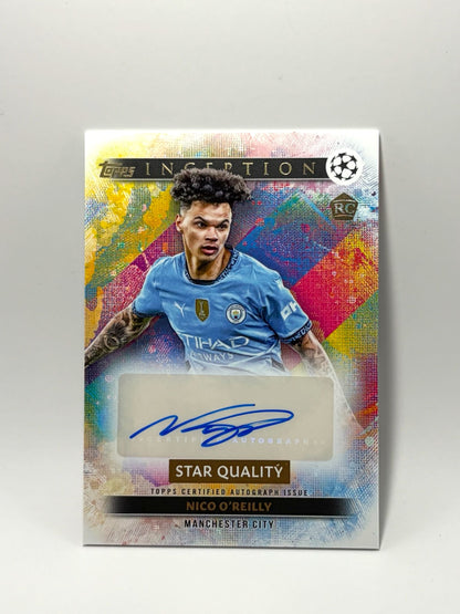 2024-25 Topps Inception Nico O'Reilly Rookie Base Autograph