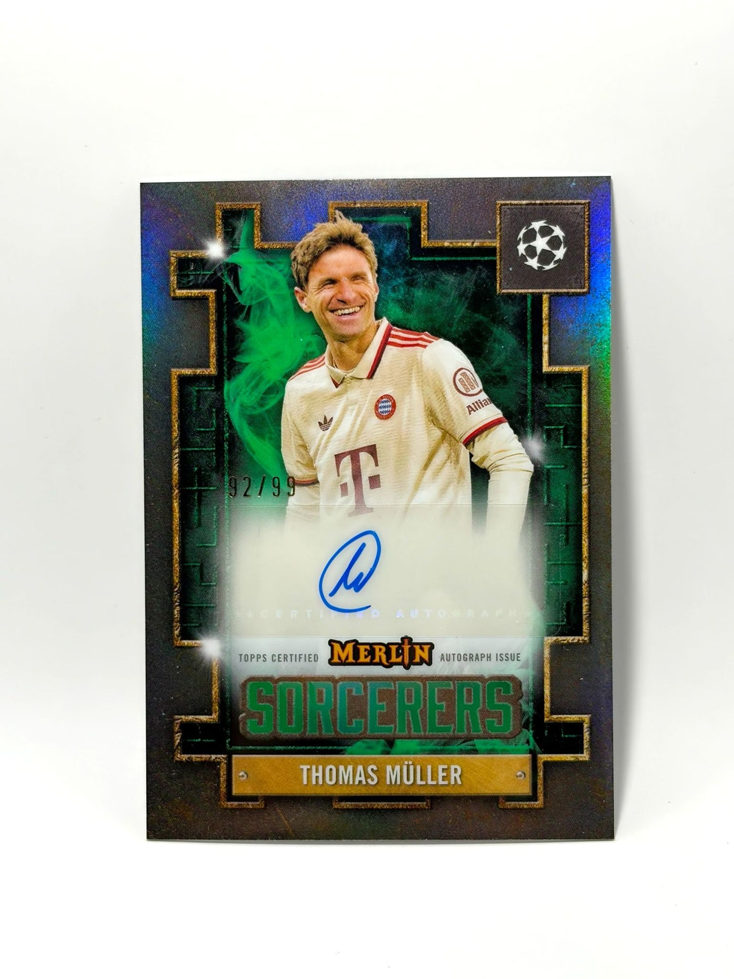 2024-25 Topps Merlin Thomas Müller Sorcerers Autograph /99