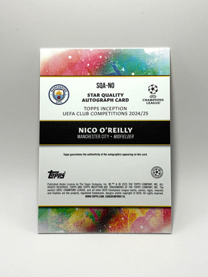 2024-25 Topps Inception Nico O'Reilly Rookie Base Autograph