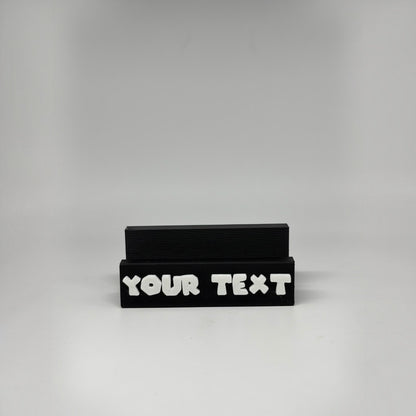 Print 'n Shipped Customized Card Stands ( Only Text )